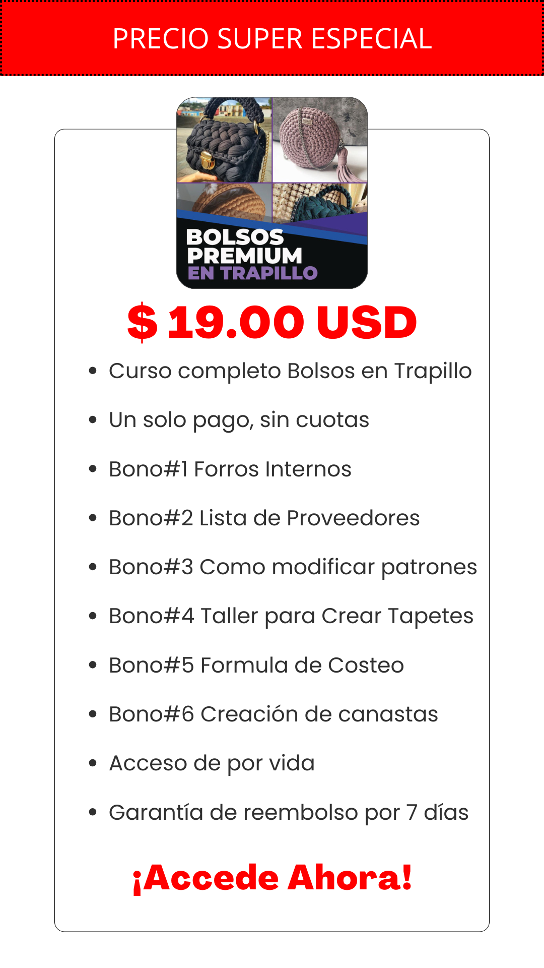 Lista de Precios Nuestros Servicios Belleza Minimalista Naranja